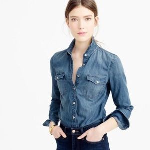 J. Crew denim shirt